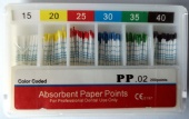 dental absorbent paper points with marked
