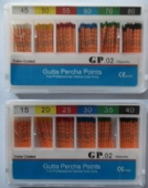 Millimeter marked  gutta percha points