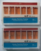 Millimeter marked  gutta percha points